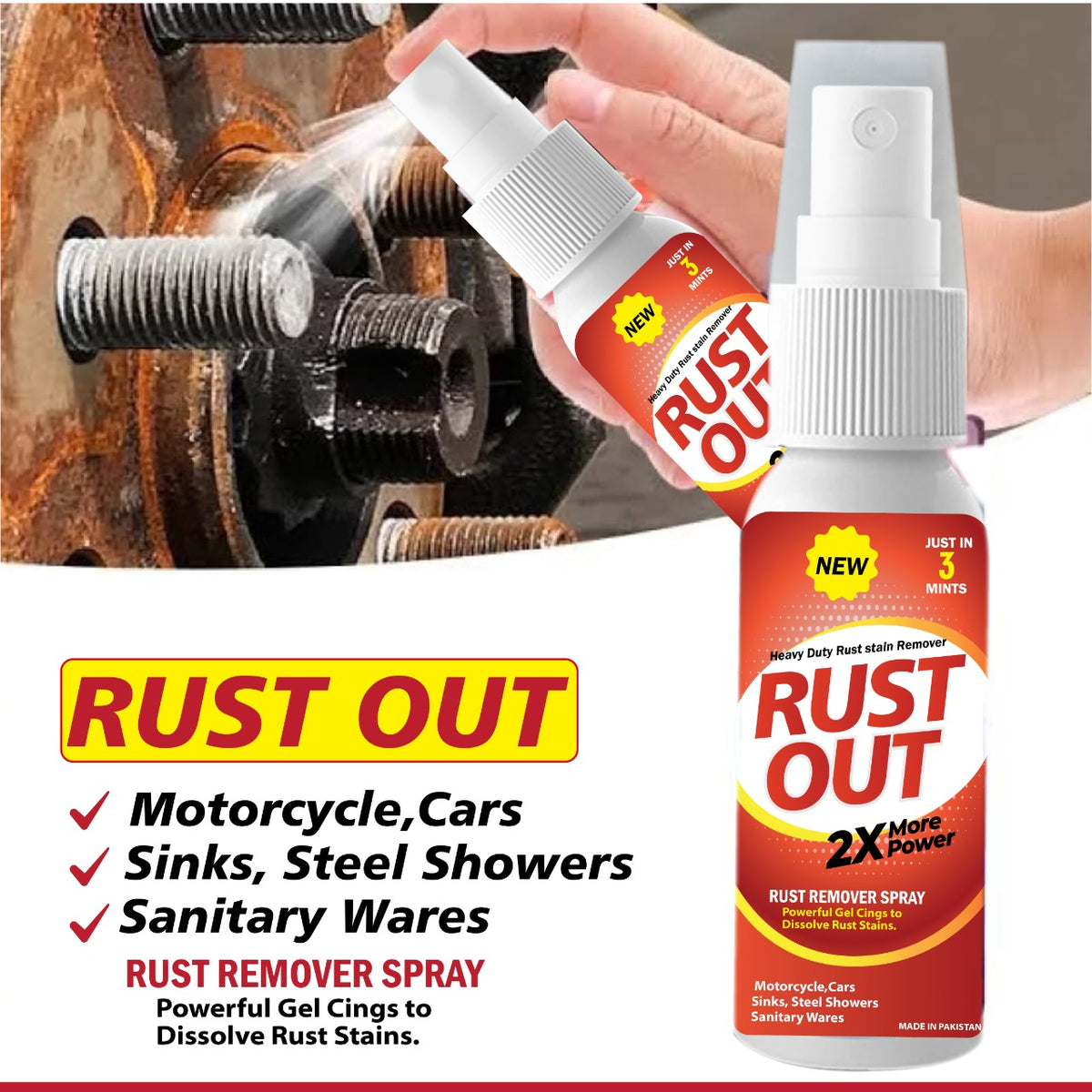 Rust Remover spray